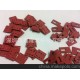 批量生產(chǎn)紅色快巴絕緣墊片 快巴絕緣紙 紅色絕緣紙