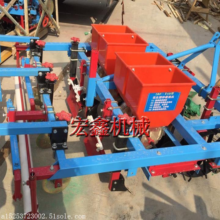 手扶拖拉機覆膜機 農(nóng)用大型花生播種覆膜機 多功能播種機大全