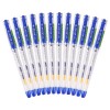 晨光（M&G）K37財(cái)務(wù)葫蘆頭中性筆簽字筆水筆0.38mm12支裝 藍(lán)色