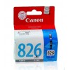 佳能（Canon）CLI-826C 青色 打印機(jī)墨盒 適用于IP4980 IP4880 IX6580 MX888 MG5180 MG5280 MG5380 MG6180 MG6280 MG8180 MG8280 M89 打印量478頁