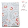金笛（JINDI）復(fù)印紙 70克 A5 500p 20包箱 褐色包裝