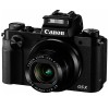 佳能（Canon）PowerShot G5X 數碼相機 1英寸CMOS傳感器 2020萬有效像素 3.0英寸液晶屏 4.2光學變焦 無內置存儲 DIGIC6處理器 含相機包 一年保修 黑色