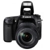 佳能(Canon) EOS 80D 單反相機套機 （EF-S 18-135mm f/3.5-5.6 IS USM鏡頭） 黑色 一年保修