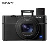 索尼（SONY）DSC-RX100M6 4K高清數碼相機 黑卡系列 約2010萬有效像素 1英寸傳感器 3.0英寸液晶屏 自動對焦 8倍光學變焦 無內置存儲 相機包 一年保修 黑色