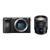 索尼（SONY）ILCE-6500 微單數碼相機 +SEL-1670Z鏡頭 23.5x15.6mm(APS-C畫幅)傳感器 約2420萬有效像素 3.0英寸液晶屏 自動對焦 無內置存儲 含相機包 一年保修 黑色