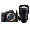 索尼（SONY） ILCE-7SM2 全畫(huà)幅微單相機(jī)機(jī)身 35mm全畫(huà)幅CMOS傳感器 約1220萬(wàn)有效像素 3.0英寸液晶屏 169點(diǎn)智能自動(dòng)對(duì)焦 無(wú)內(nèi)置存儲(chǔ) 含F(xiàn)E PZ 28-135mm F4 G OSS鏡頭 一年保修 黑色