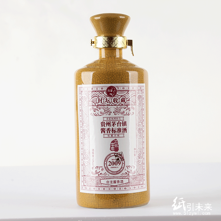 臺龍醬香酒——臺龍2009，貴州茅臺鎮(zhèn)醬香標(biāo)準酒 6瓶箱